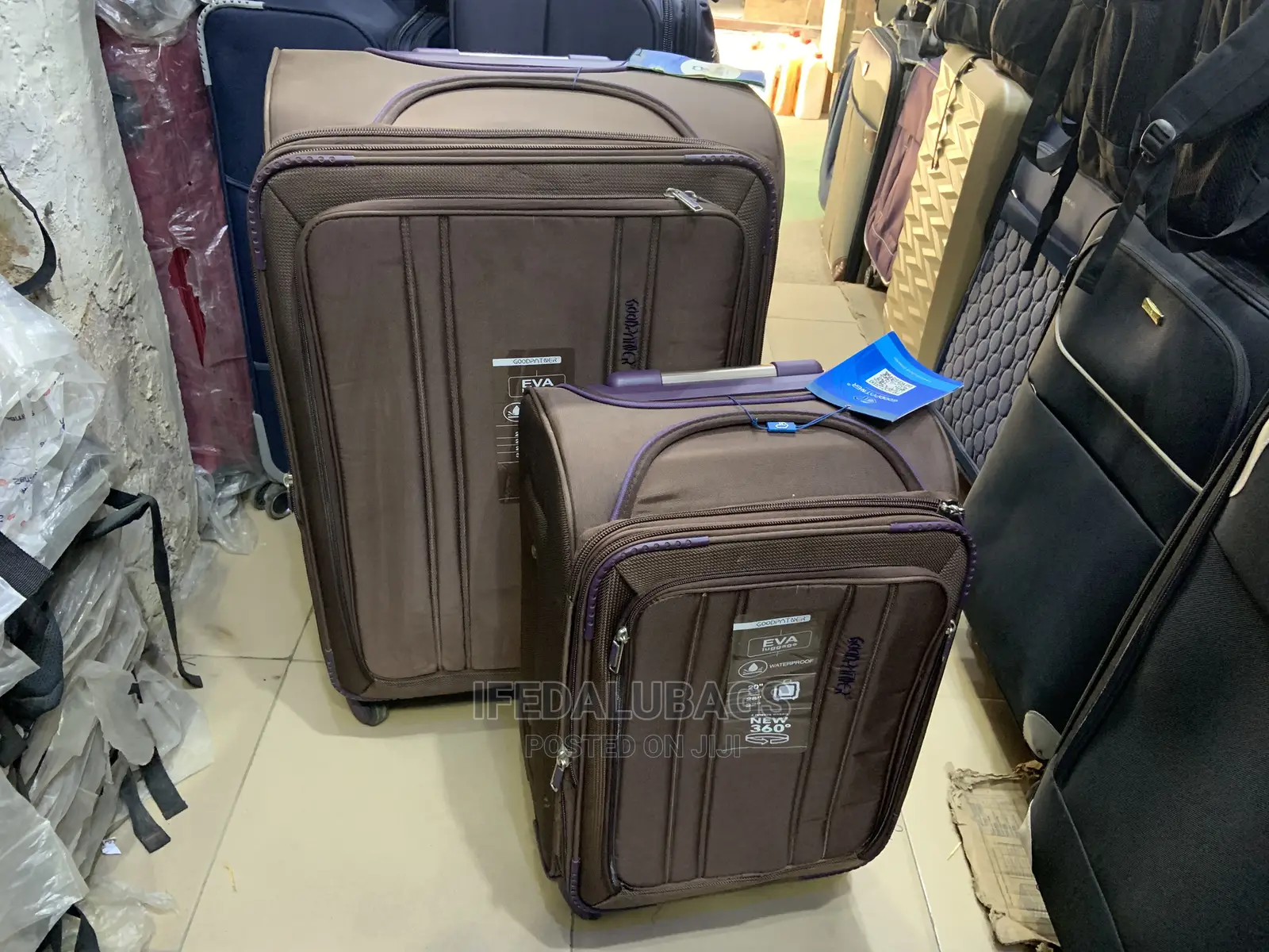 Set of 2 Quality Imported Traveling Luggage
