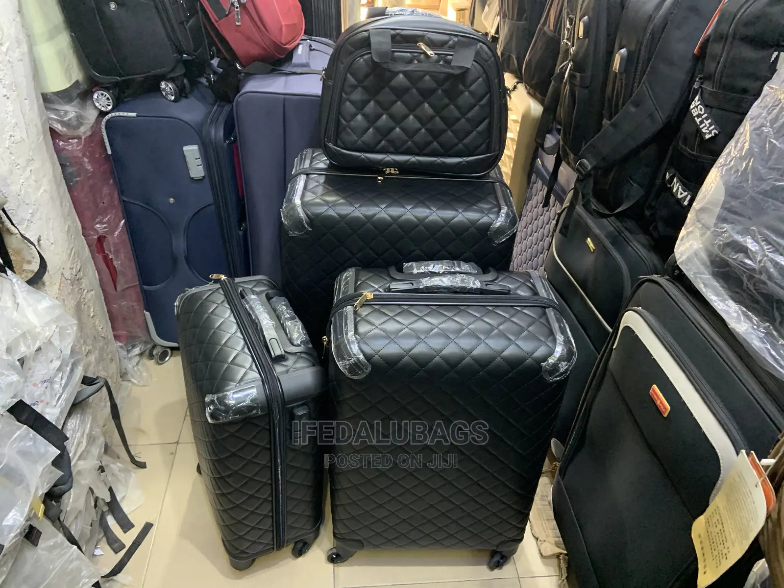 Set of Channel Inspired Quality Imported Traveling Luggage