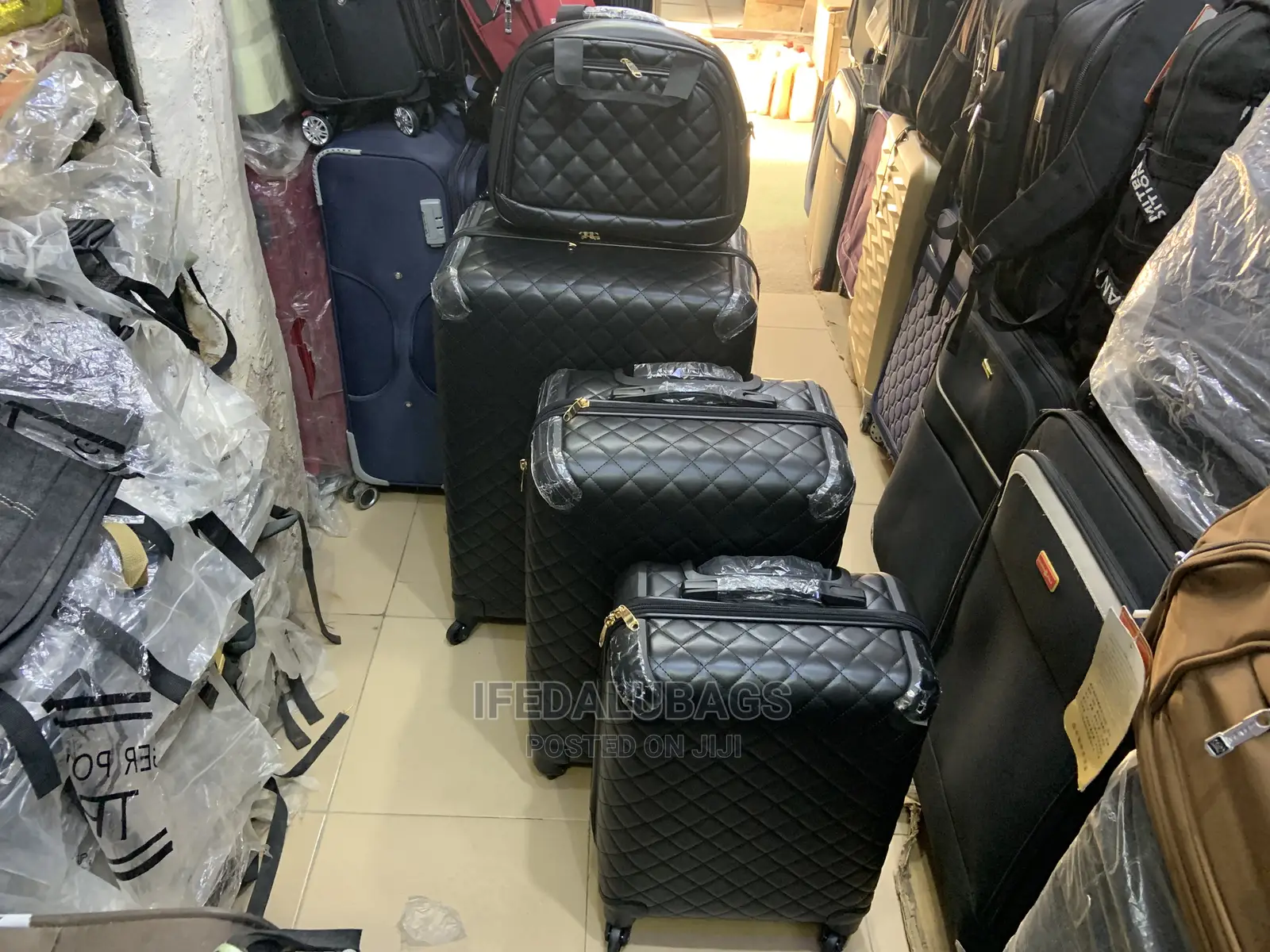 Set of Channel Inspired Quality Imported Traveling Luggage