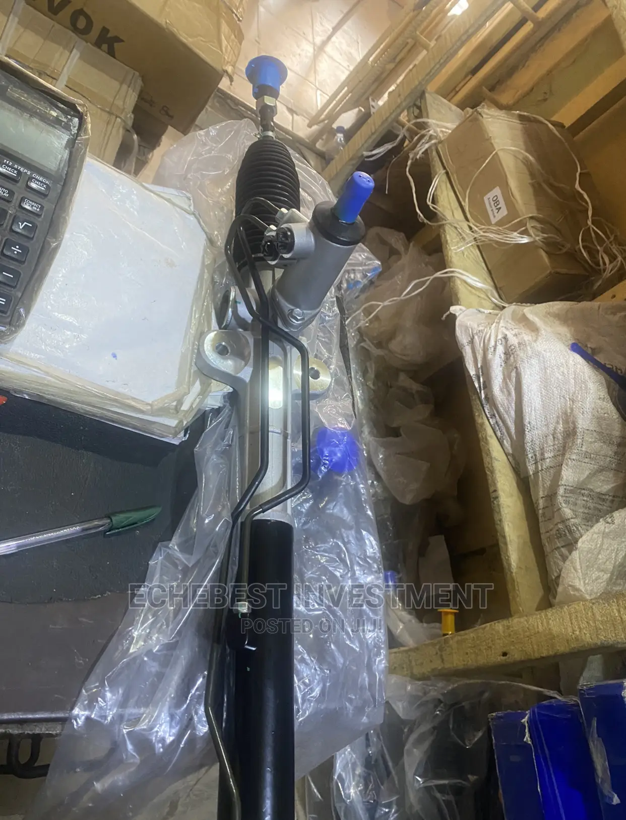 Original Hyundai Steering Rack for Santa Fe 2011, 2012, 2013 (19:19)