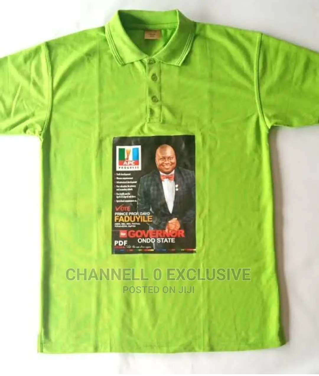 Branding on T-Shirt
