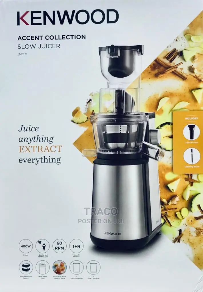 Kenwood Accent Collection Slow Juicer Power - 800ml - 400w