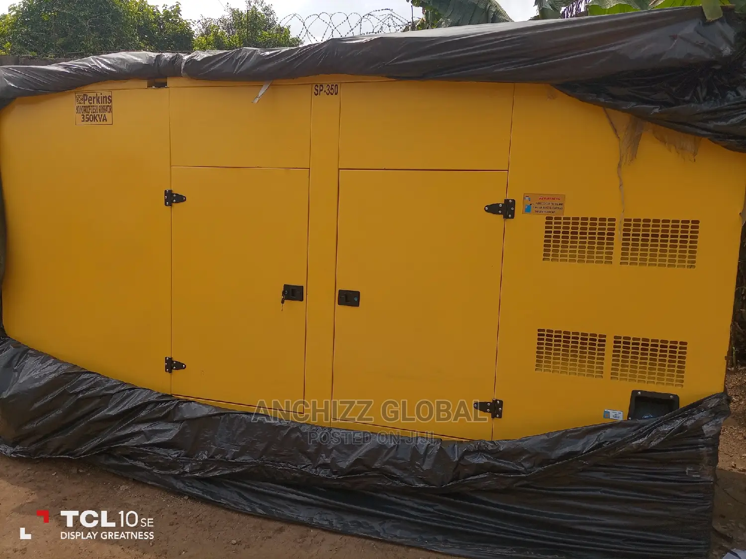 350kva Brand New Perkins Soundoroof Generator With Stamford