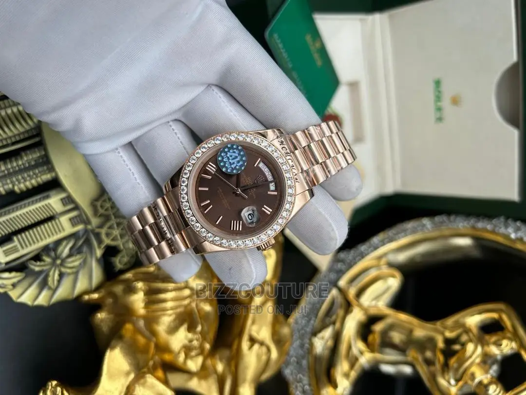 Original ROLEX DATE DAY Gold Chain Available in Store
