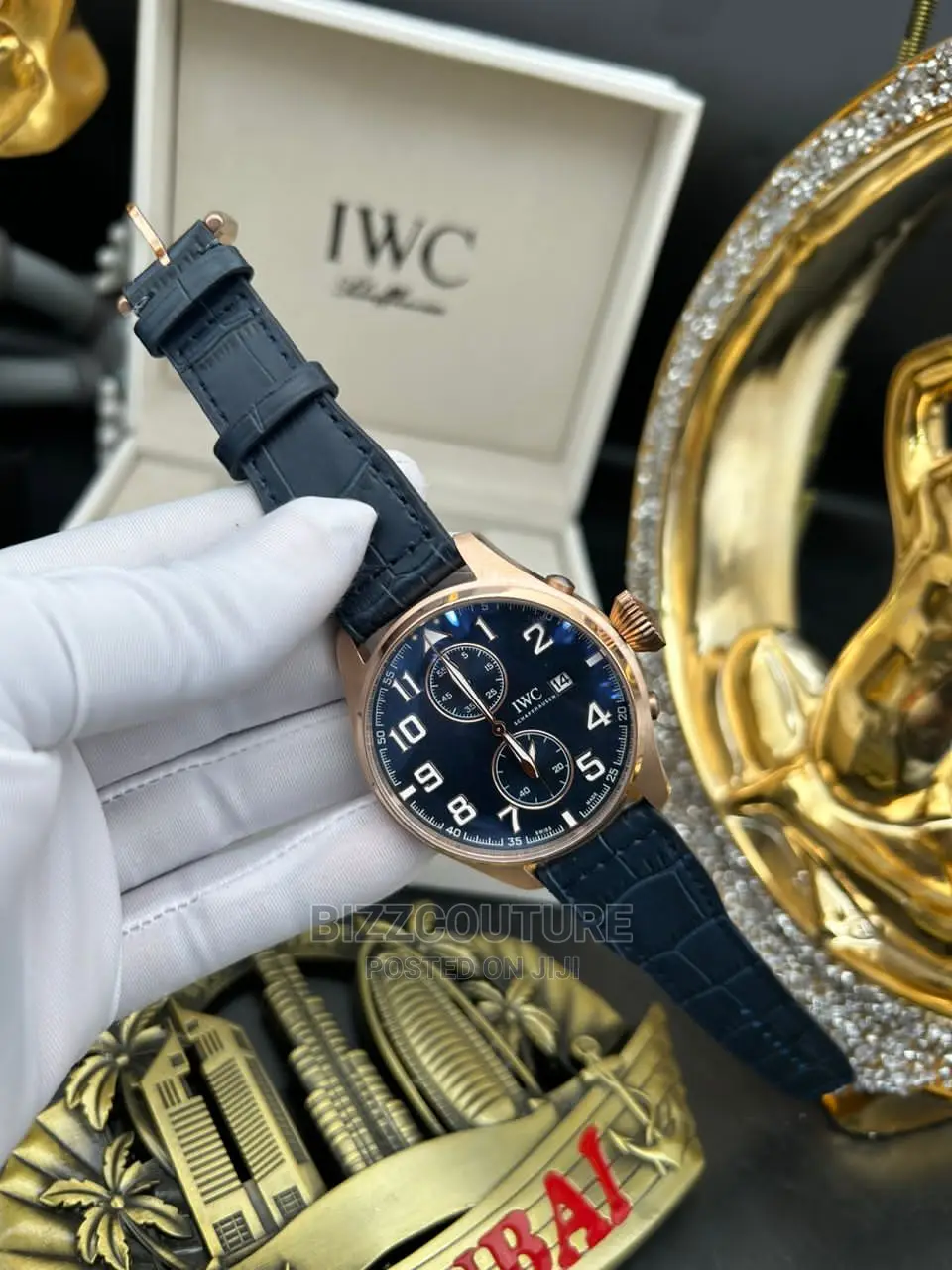 Original IWC Schaffhausen Leather Strap Available in Store