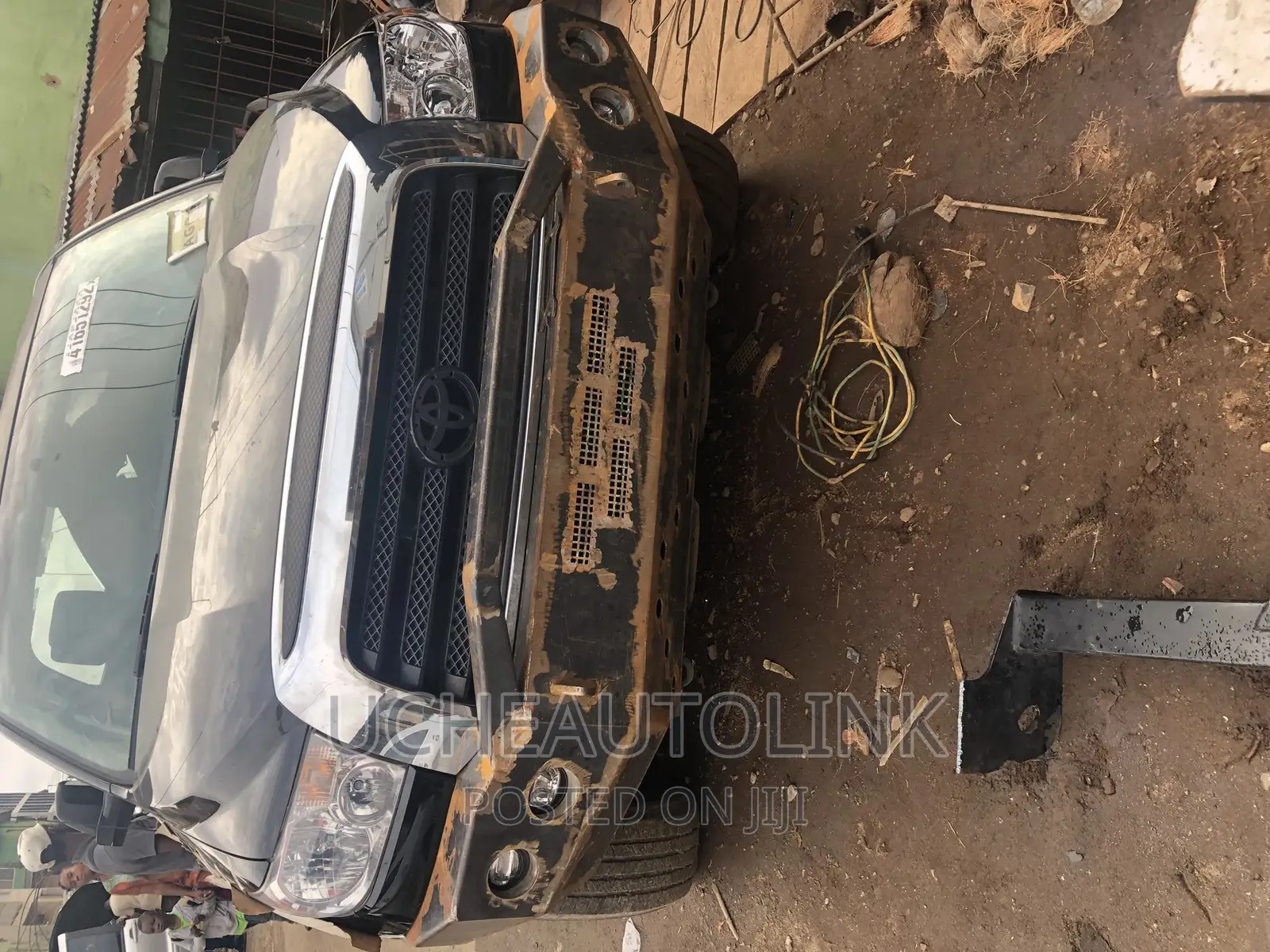 Iron Front Bumper for Toyota Tundra Available as Seen