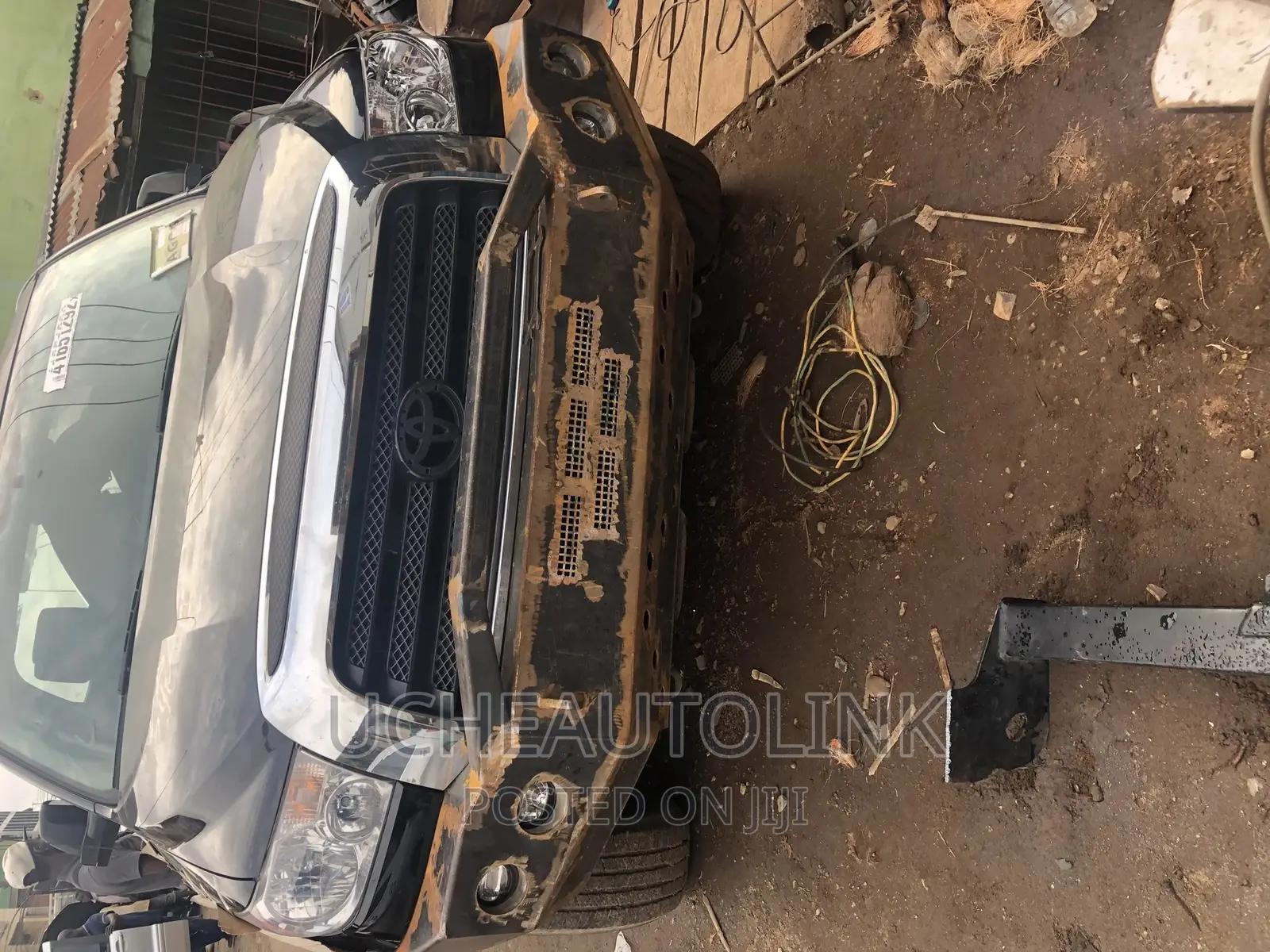 Iron Front Bumper for Toyota Tundra Available as Seen