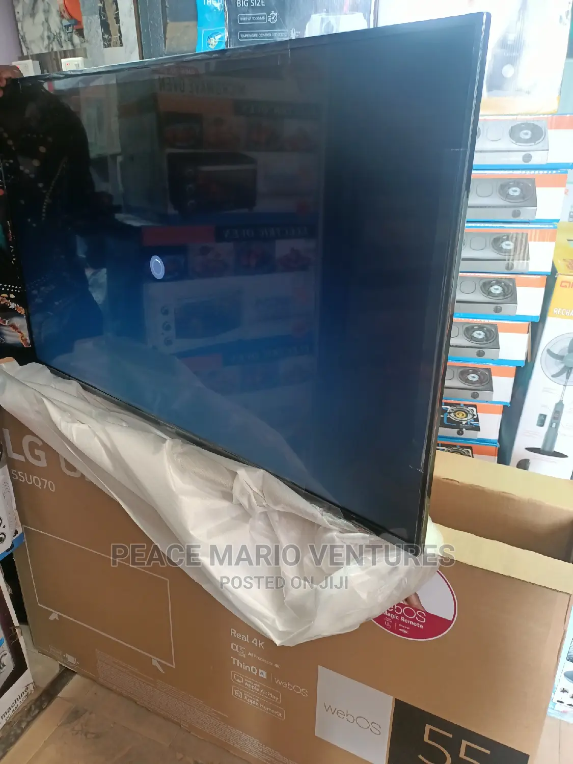Original Lg 55" Television With 5years Warranty