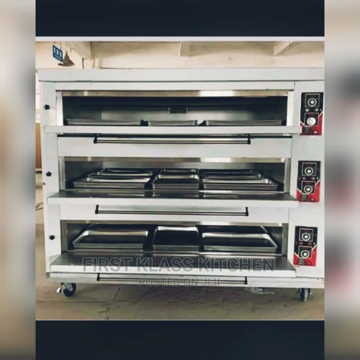 High Quality 9 Trays Gas Deck Oven