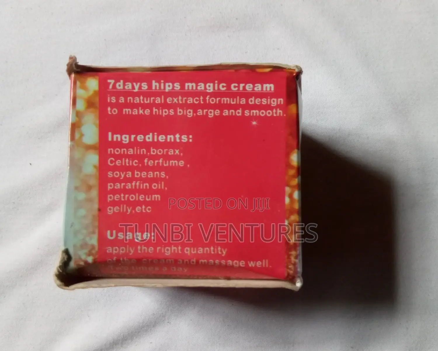 7 Days Hips Magic Cream