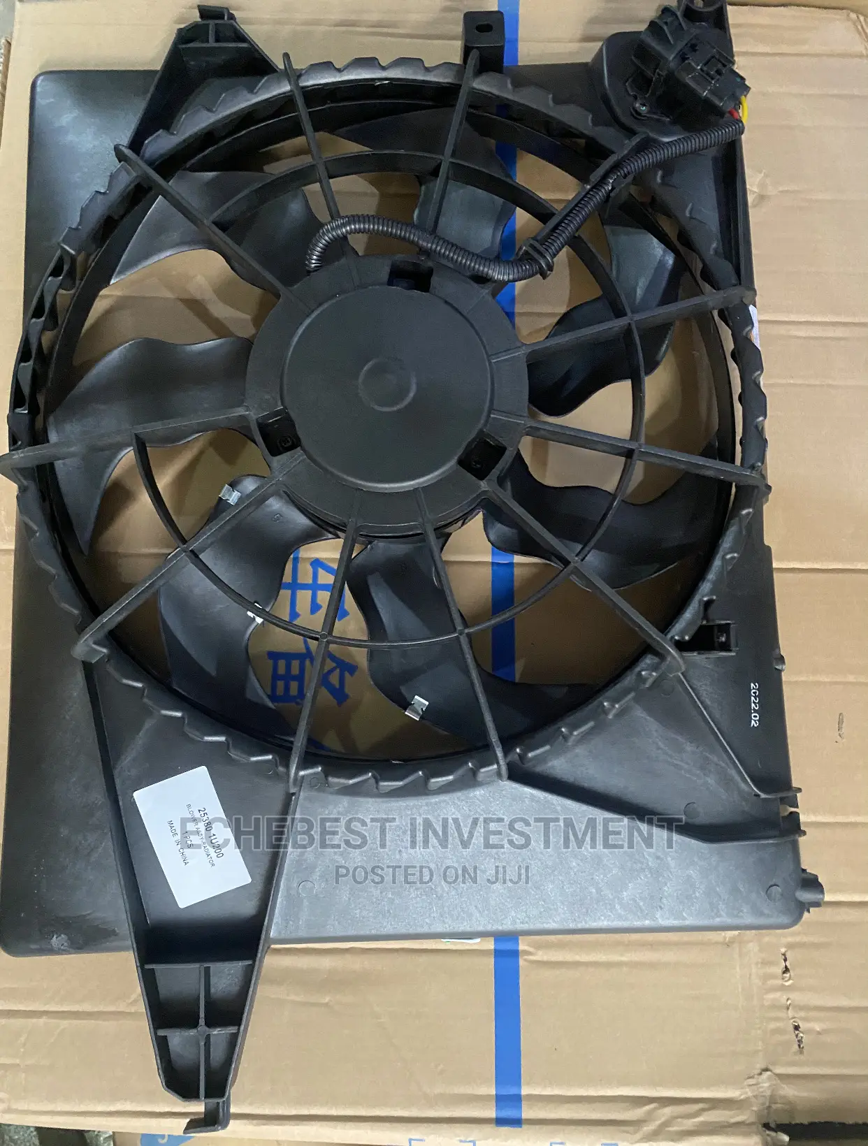 Complete Ac Fan, Radiator Fan Hyundai Santa Fe 2014