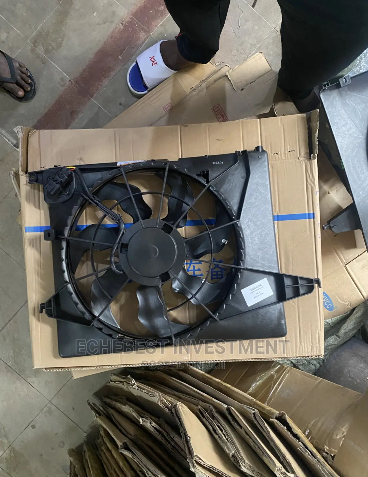 Complete Ac Fan, Radiator Fan Hyundai Santa Fe 2014