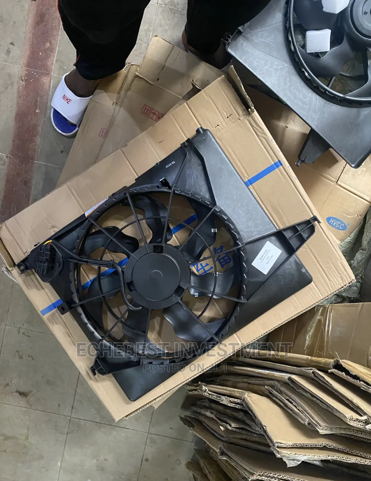 Complete Ac Fan, Radiator Fan Hyundai Santa Fe 2014