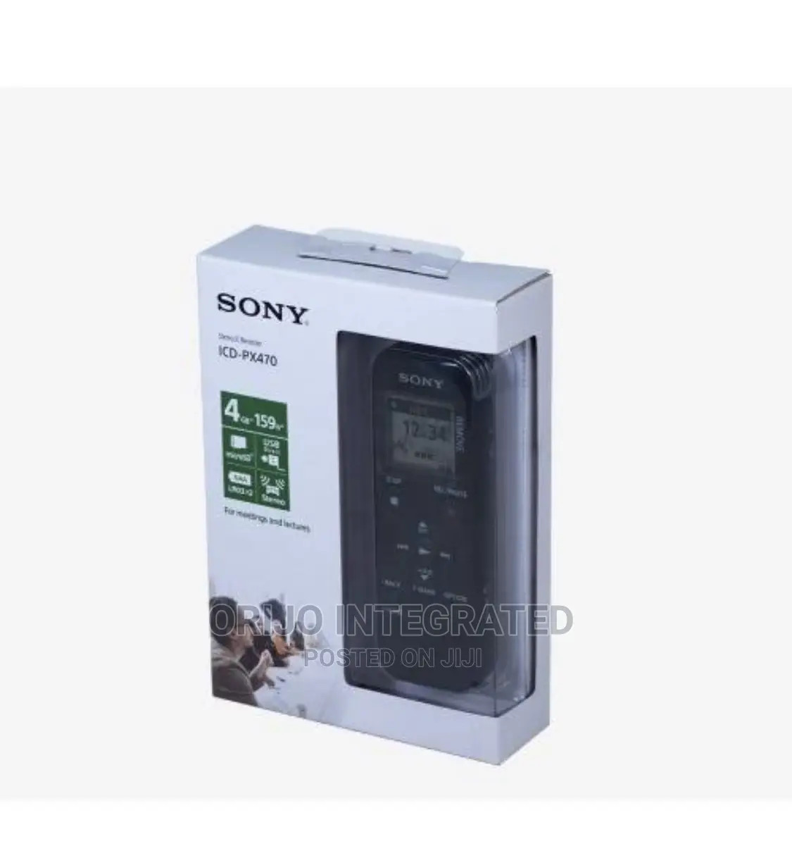 Sony Icd-Px470 Digital Voice Recorder;Usb,Memory Card Space