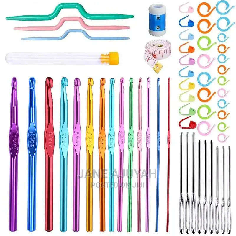 Crochet Hooks Set and Accessories