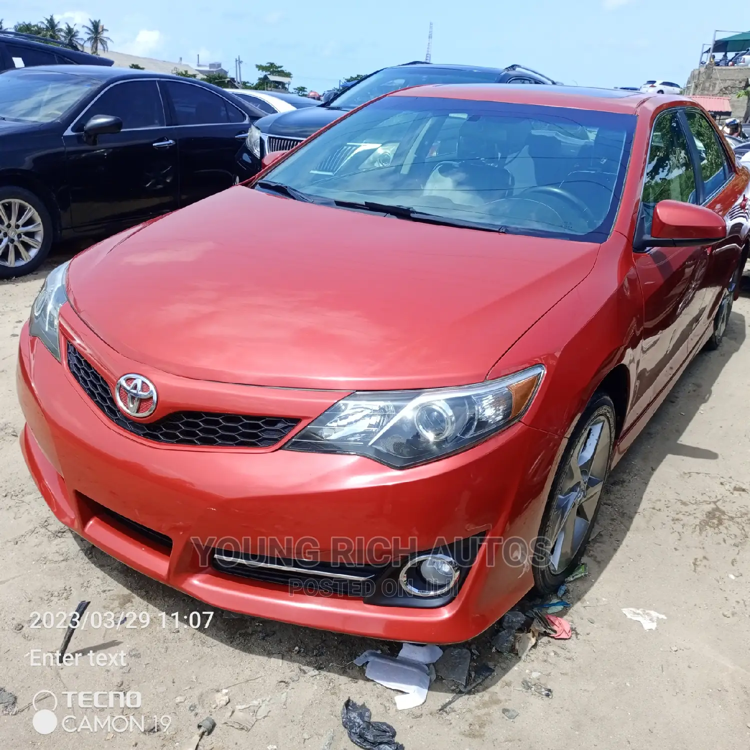 Toyota Camry 2013 Red