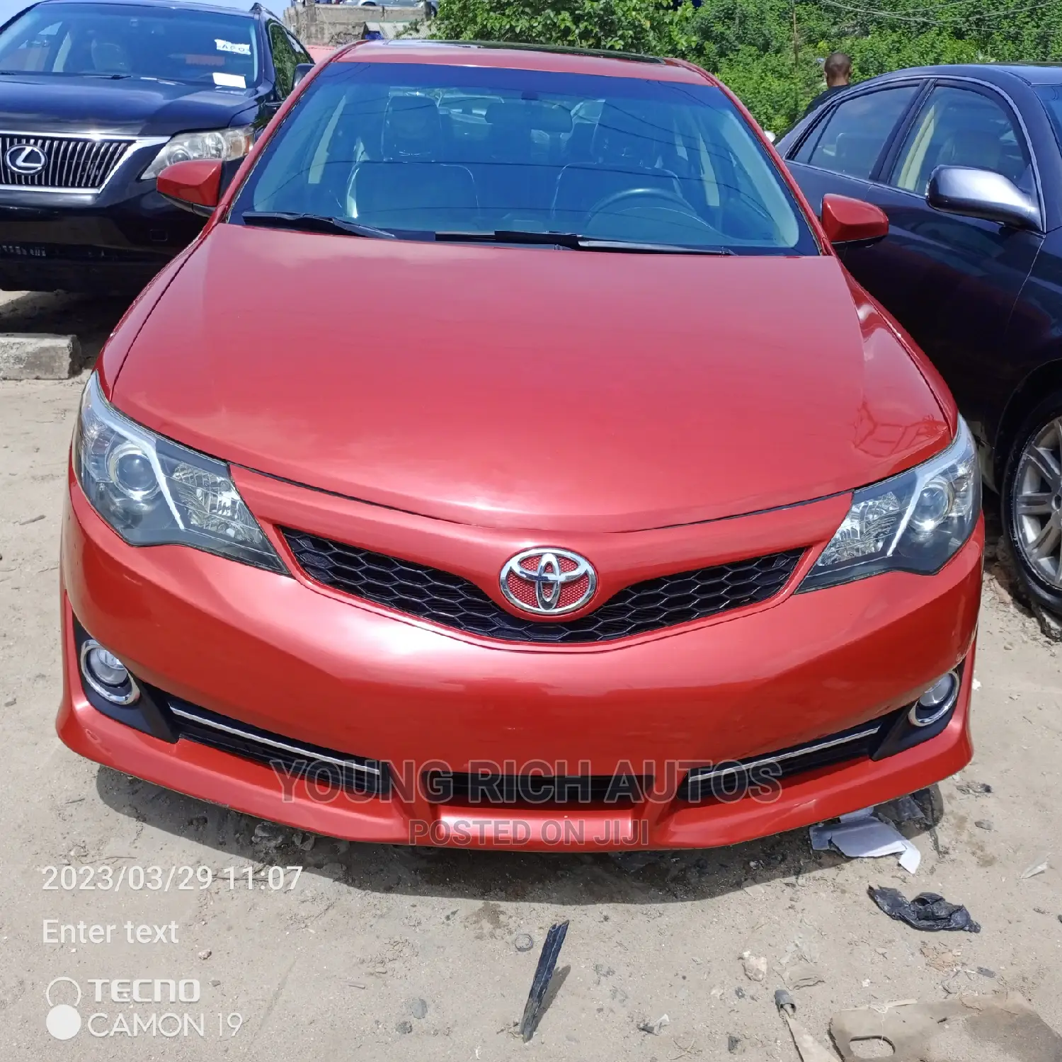 Toyota Camry 2013 Red
