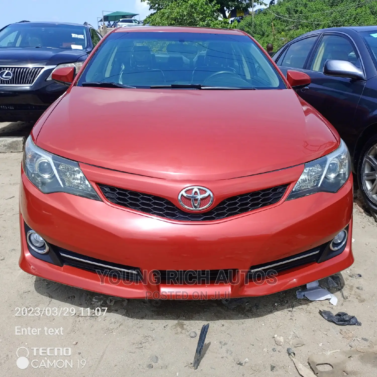 Toyota Camry 2013 Red