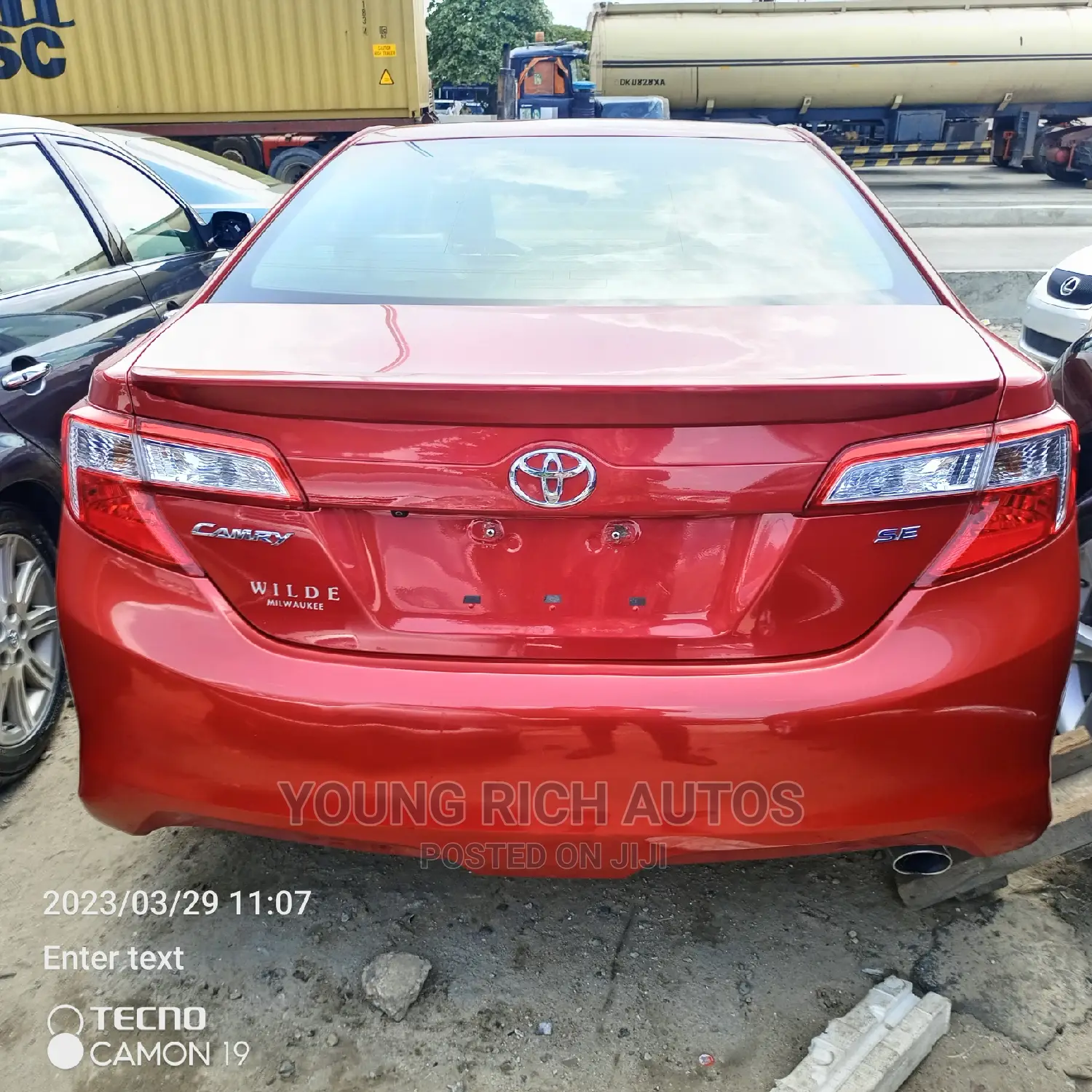 Toyota Camry 2013 Red