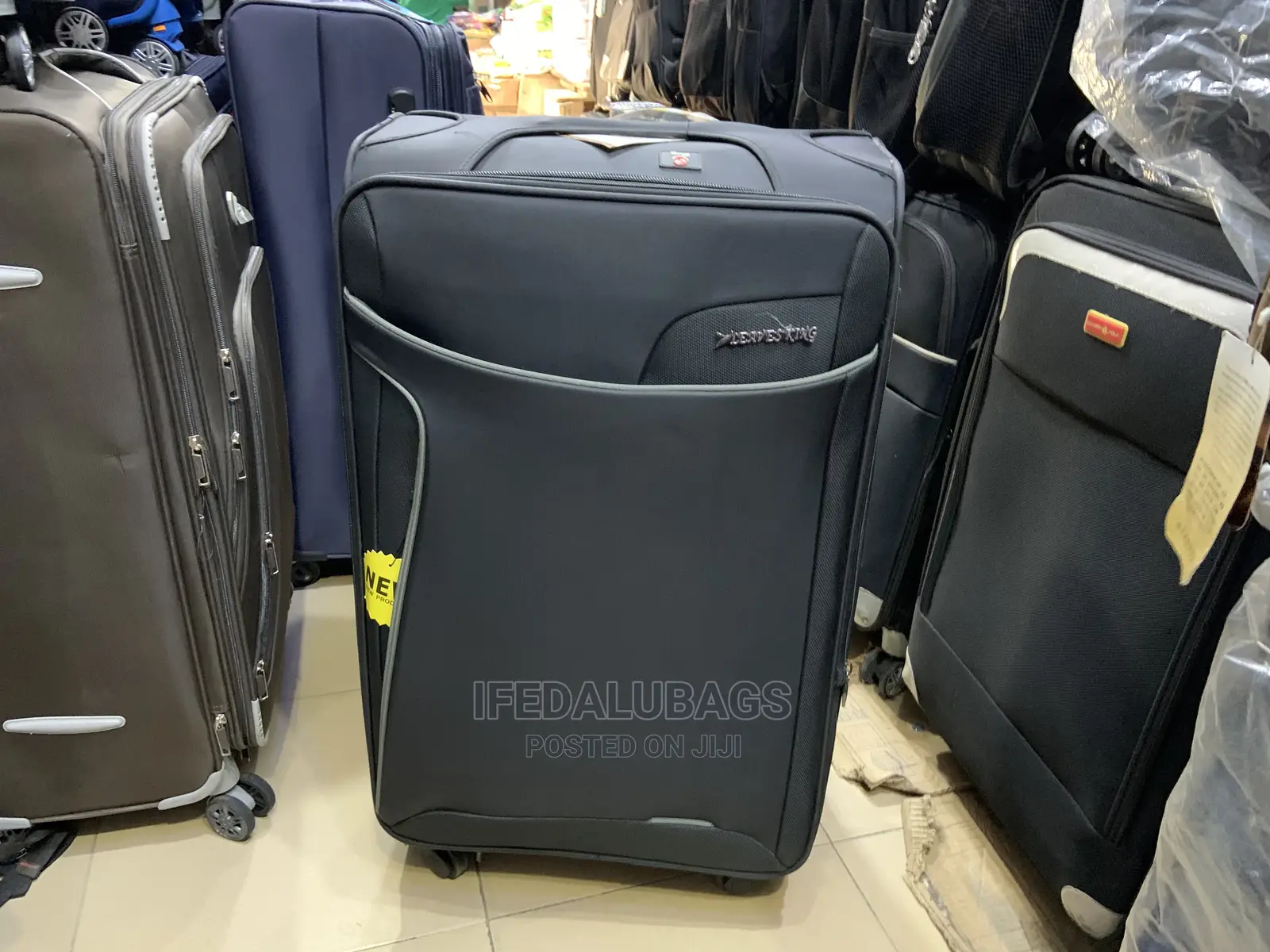 Big Size Quality Imported Leaves King Traveling Luggage