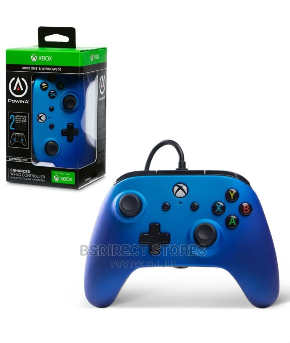 POWERA Xbox One Enhanced Wired Controller - Sapphire Fade