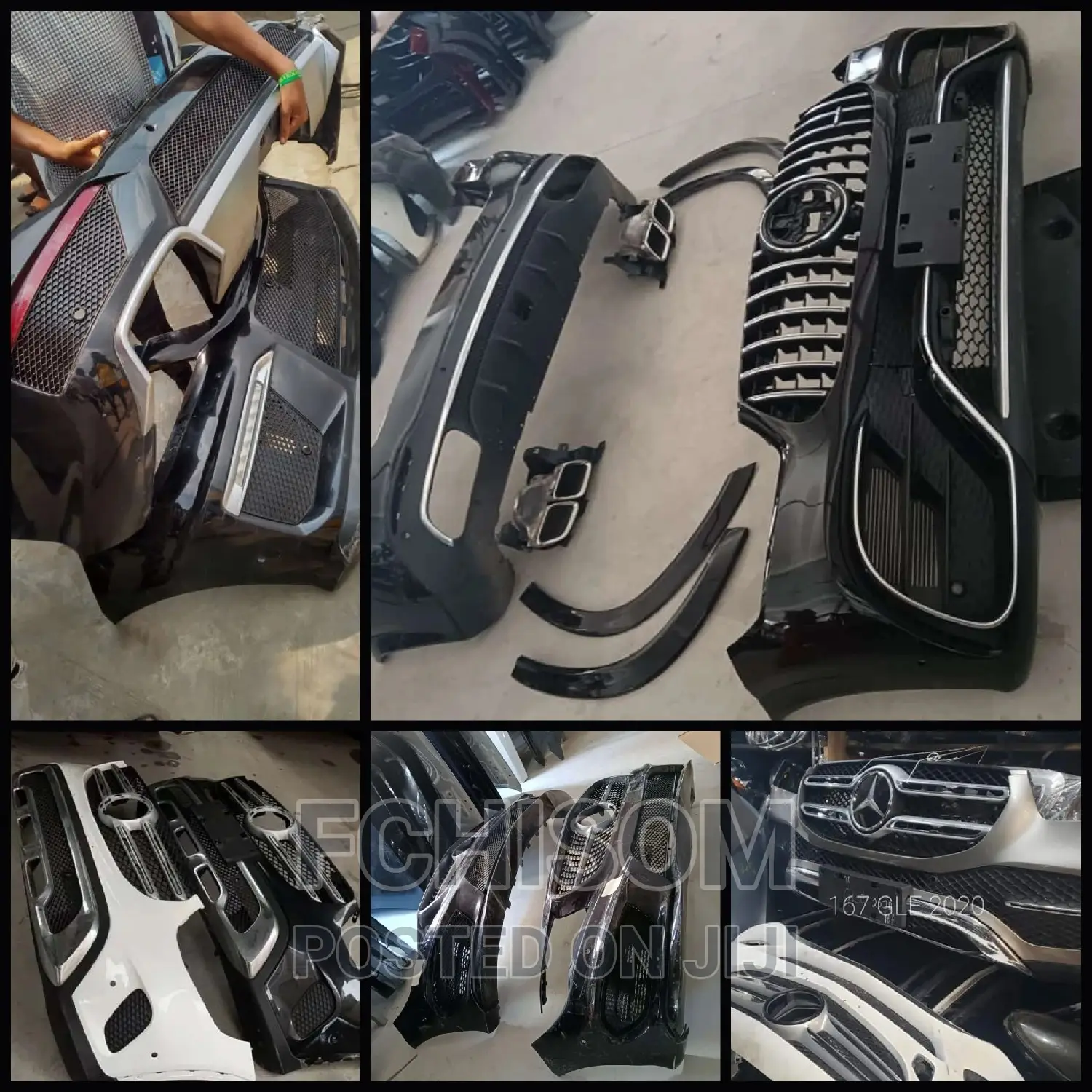 Mercedes Benz Light and Bumper