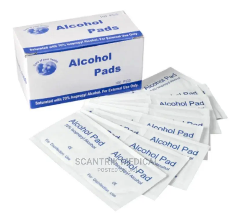Medical Alcohol Pads Use Saturated With 70% Isoprop