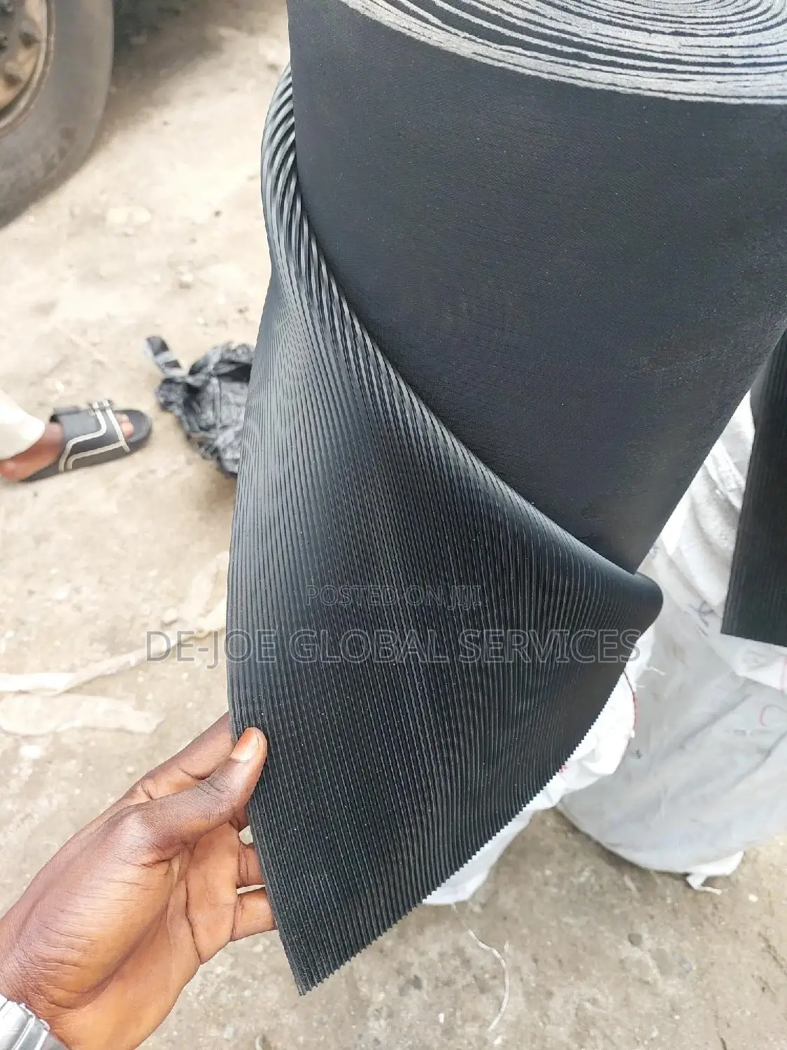 Insulation Rubber Mat 5mm X 1 Meter X 10 Meters