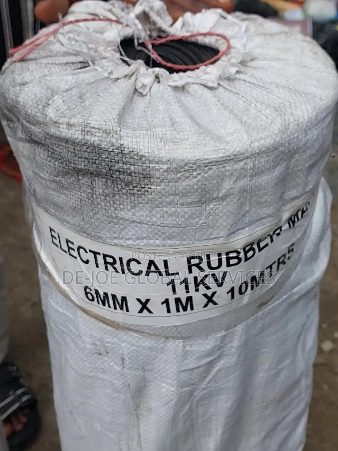 Insulation Rubber Mat 5mm X 1 Meter X 10 Meters