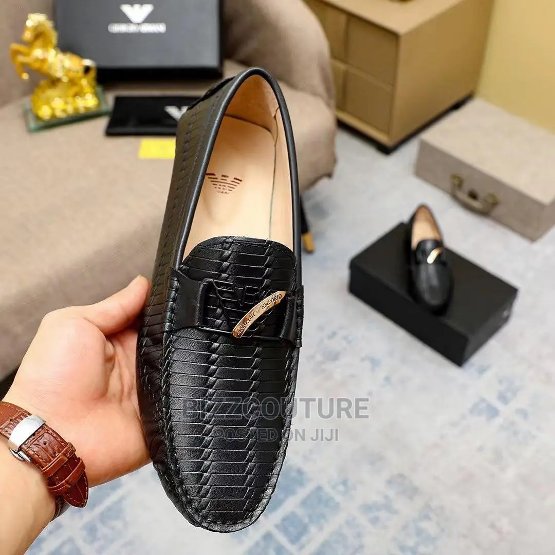 Oruginal EMPORIO ARMANI Loafers Available in Store