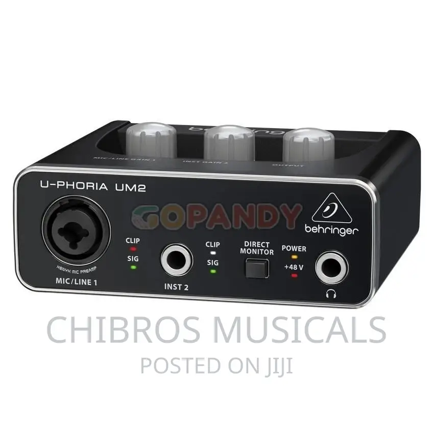 Behringer U-Phoria Studio Recording Bundle