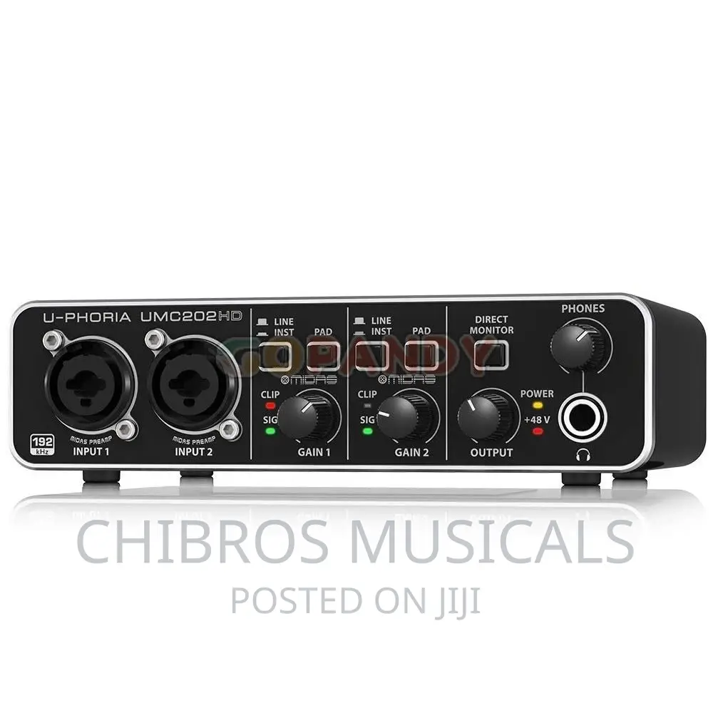 Behringer U-Phoria Studio Pro Recording Bundle