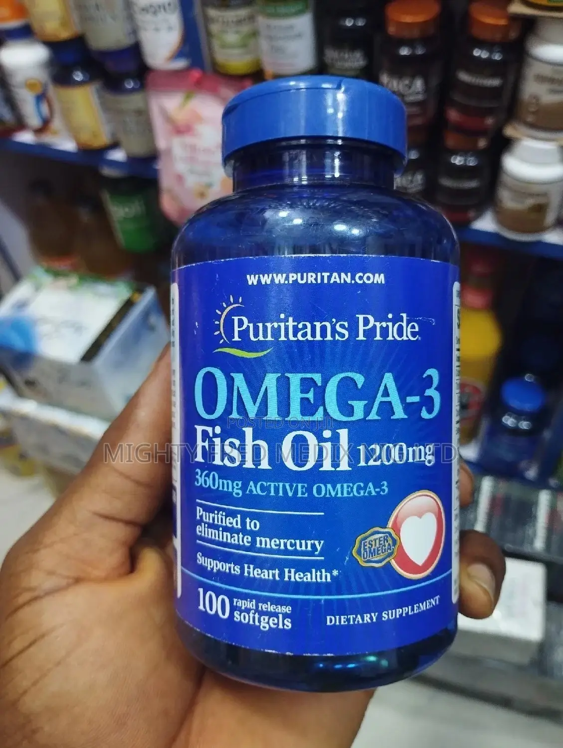 Omega -3 Fish Oil 1200mg