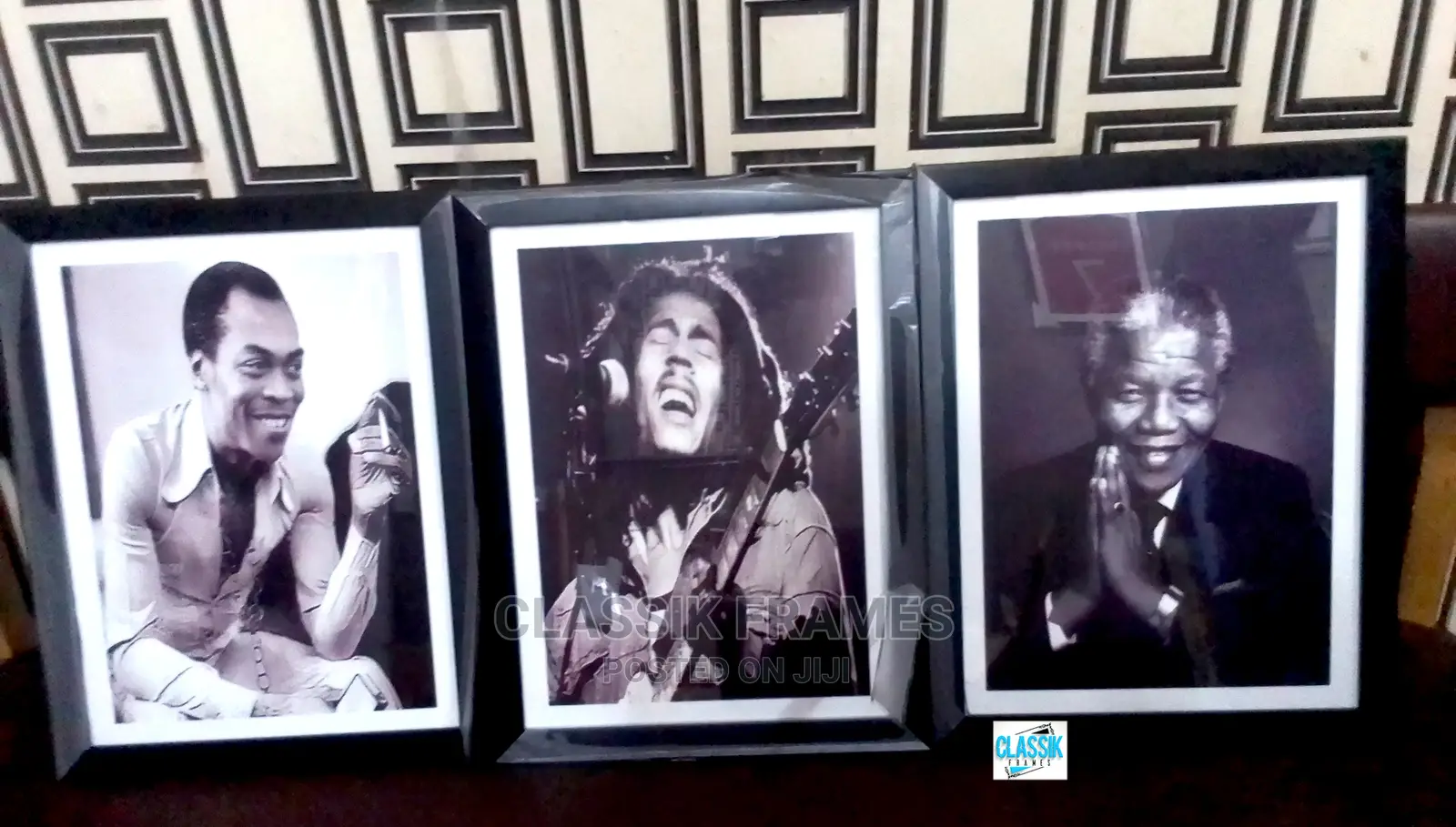 Hd Frame B/W Celebrities Digi Painting Wall Art