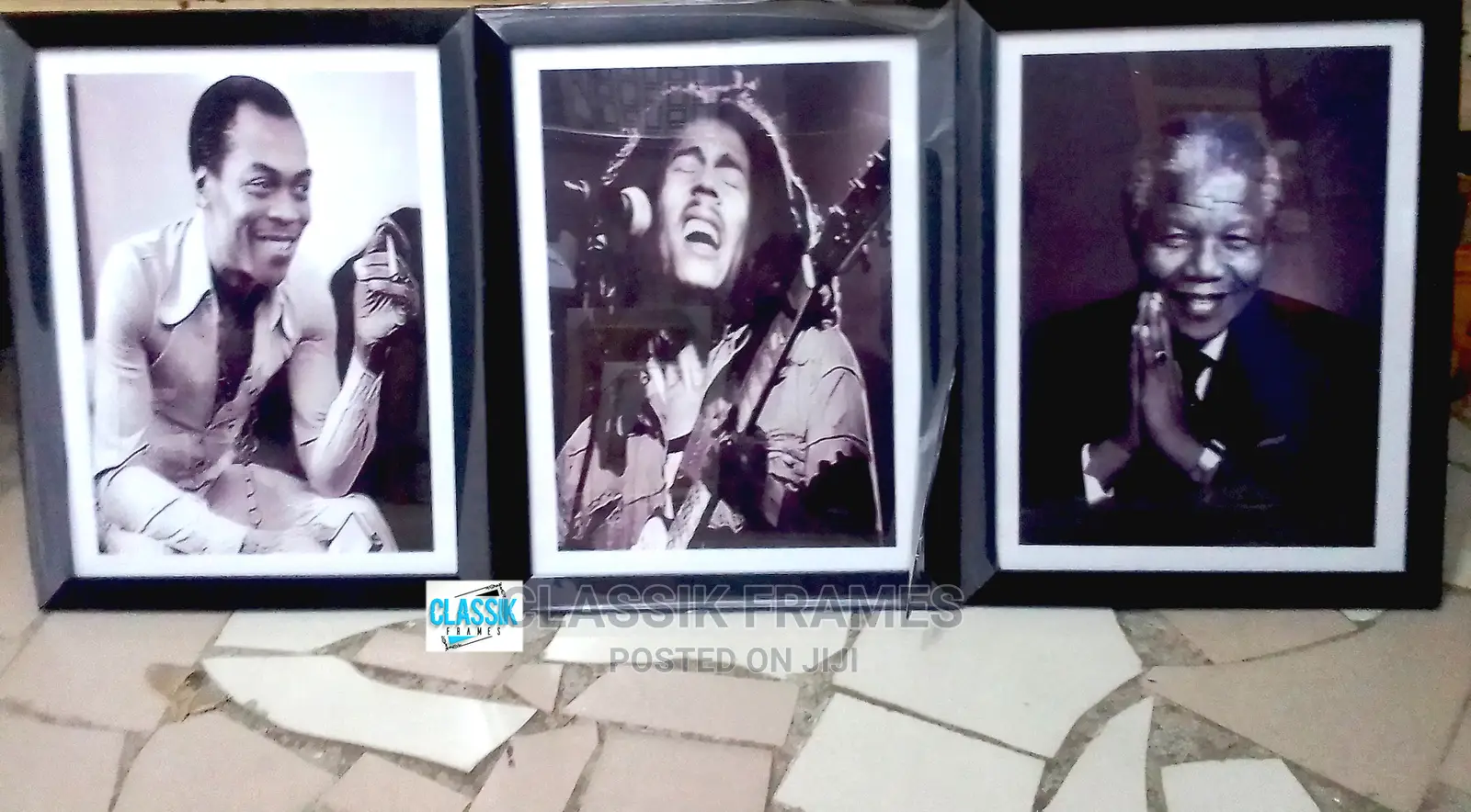 Hd Frame B/W Celebrities Digi Painting Wall Art