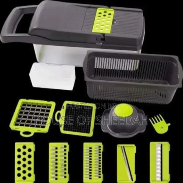 Multifunctional Vegetable Chopper, Slicer And Grater.