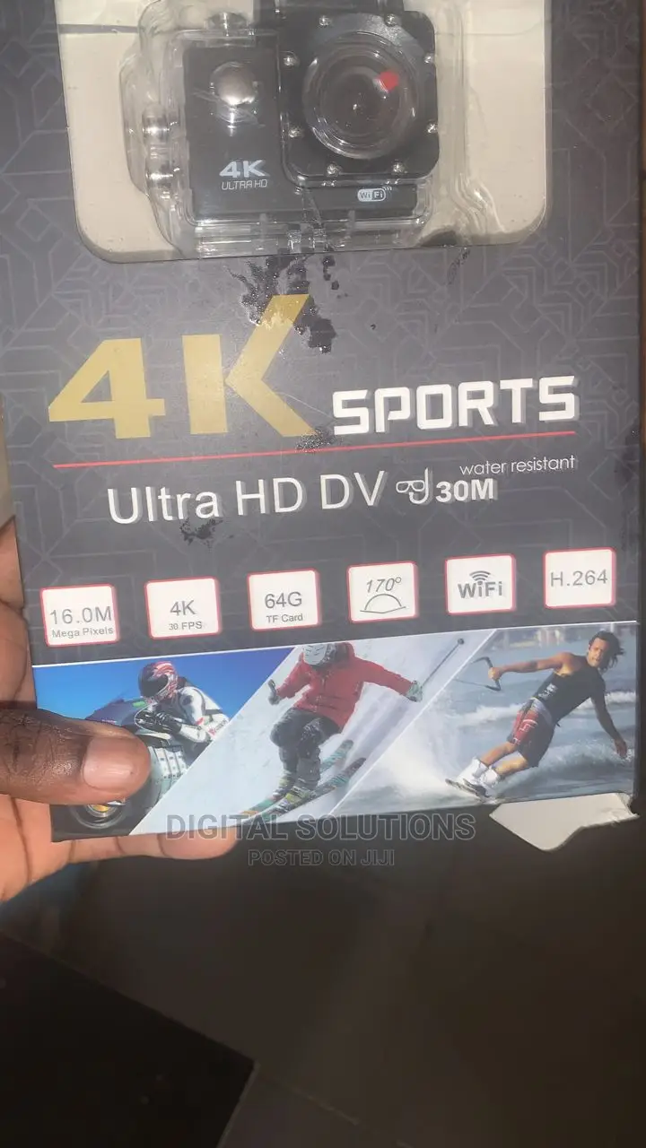 Sport Wifi Action Camera Ultra HD Dv Water Resistant 30M
