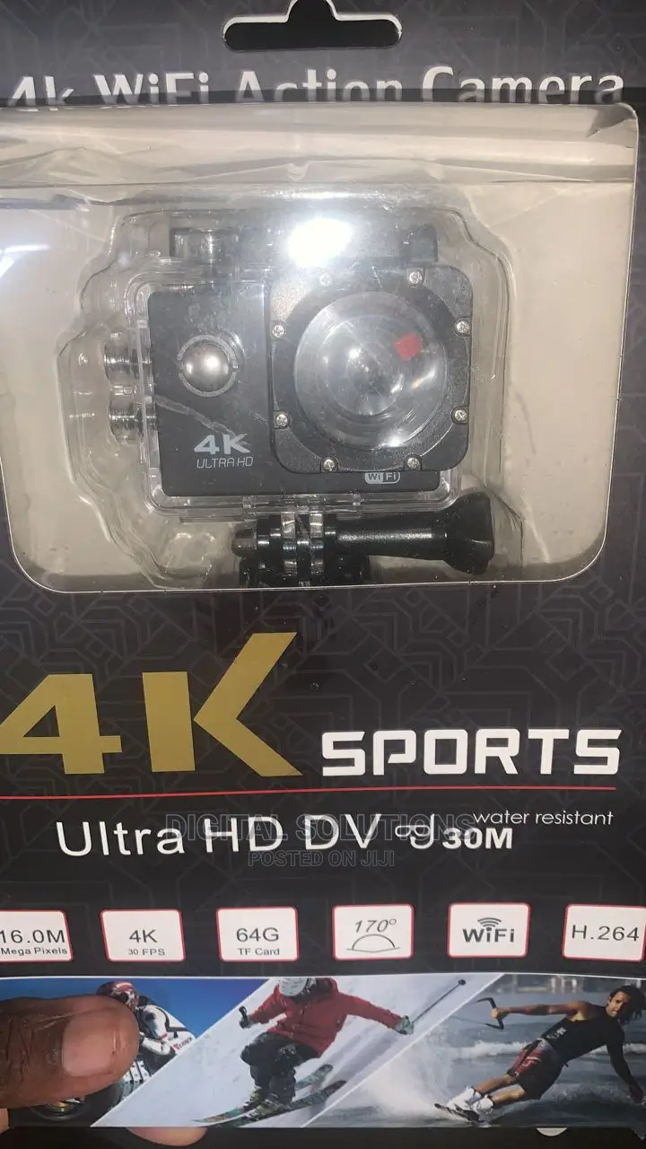 Sport Wifi Action Camera Ultra HD Dv Water Resistant 30M
