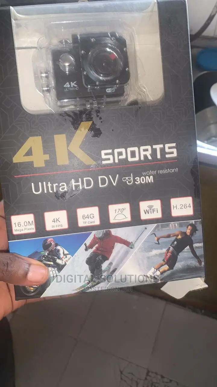 Sport Wifi Action Camera Ultra HD Dv Water Resistant 30M