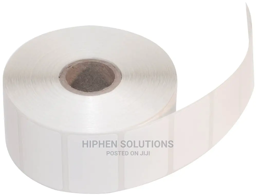Barcode Label Paper For POS Barcode Printers - Pack Of 12 Rolls