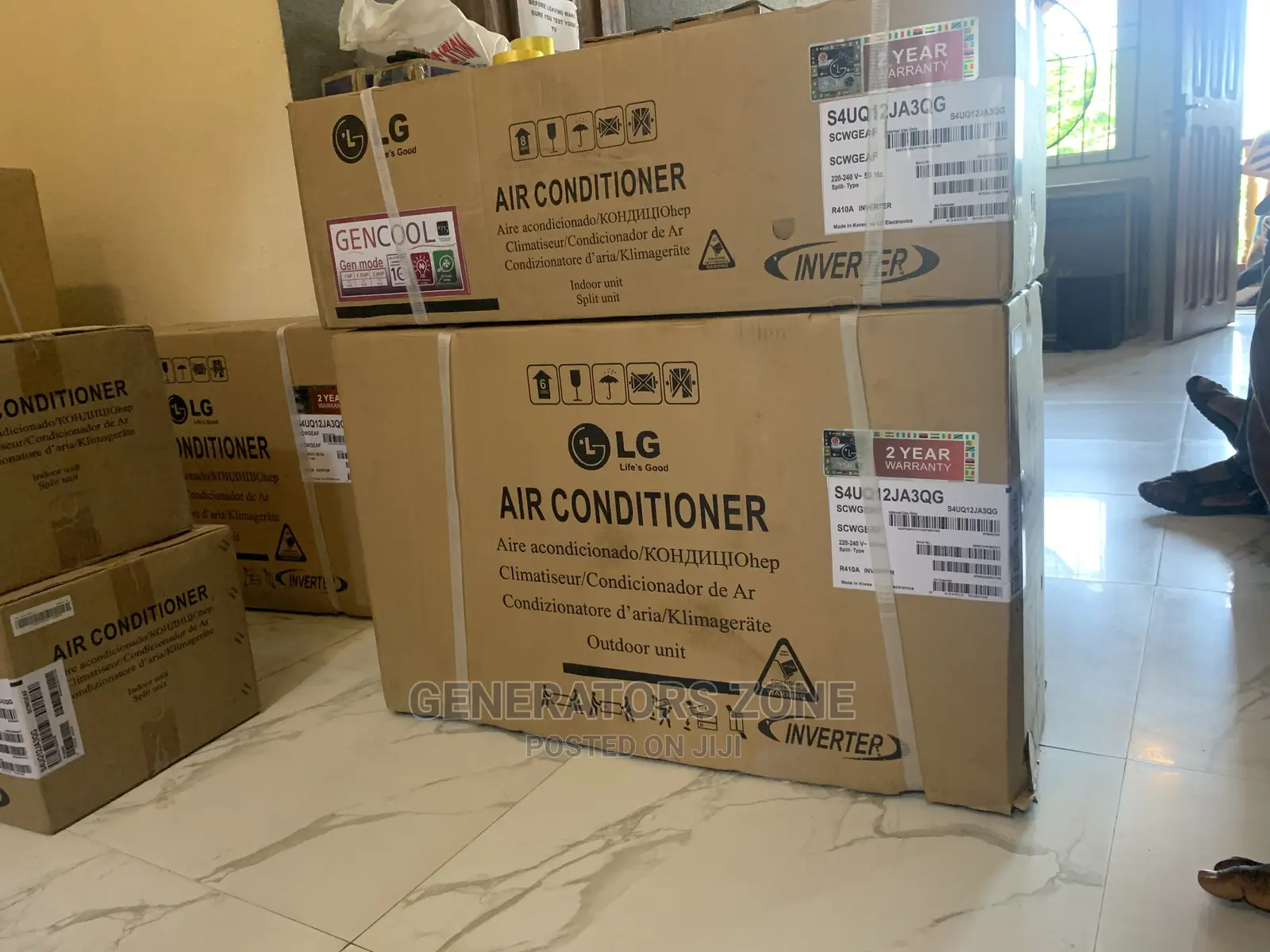 1.5hp Inverter LG Air Conditioner(Brand New)-S4uq12ja3qg)