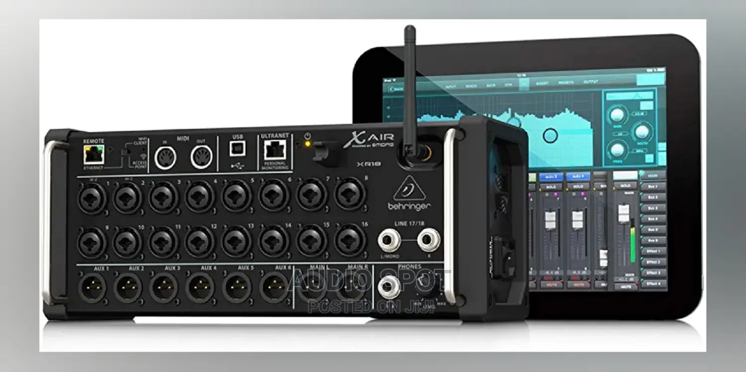 Original Beringer Xr18 Professional Digital Mixer