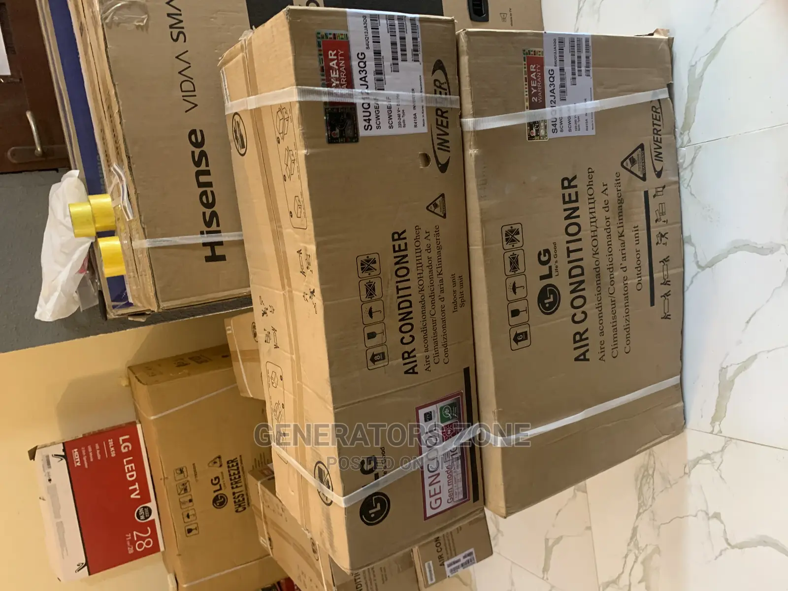 1.5hp| LG Dual Inverter a/C(Indoor Outdoor)-S4uq12ja3qg