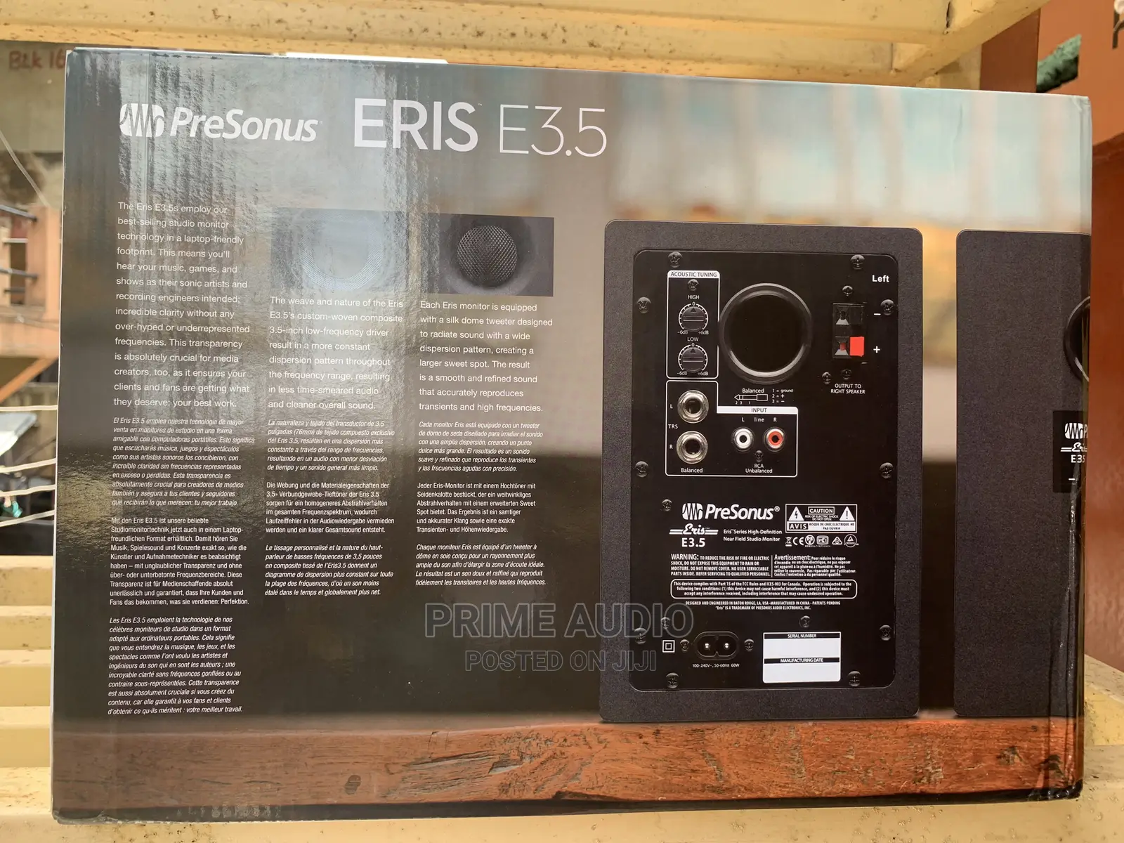 Presonus Eris 3.5 Active Media Studio Monitor