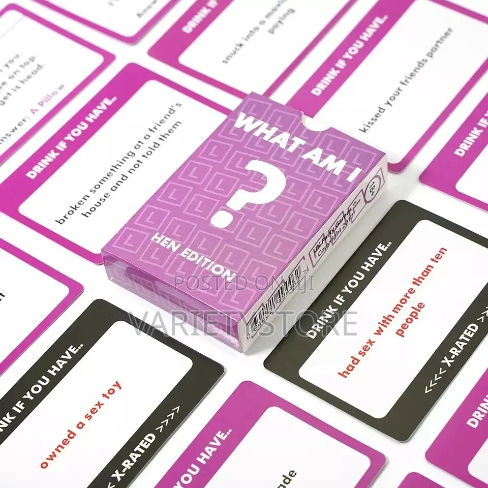 Sex Game Cards