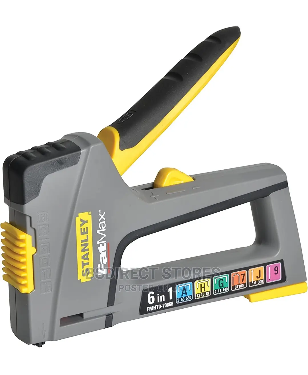 Stanley FATMAX 6in1 Multi - Purpose Staple and Brad Nail Gun