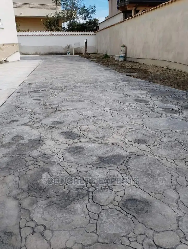 Ajah Lekki Stamped Concrete