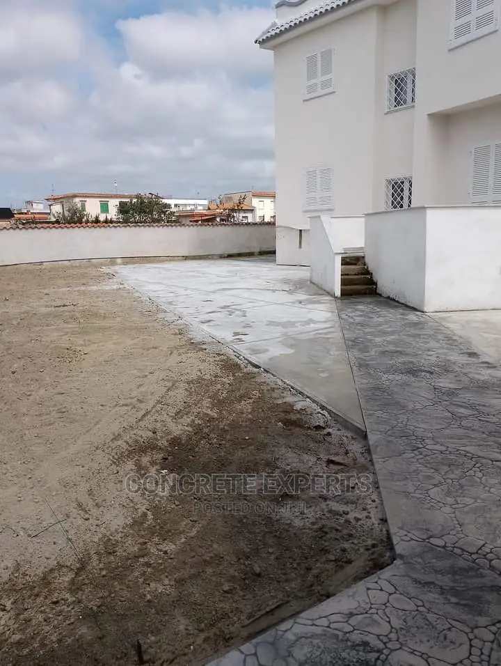 Ajah Lekki Stamped Concrete