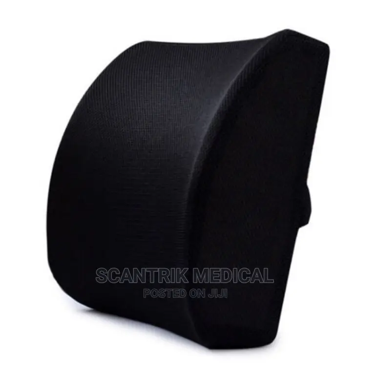 Memory Foam Seat Cushion Lumber Back Support
