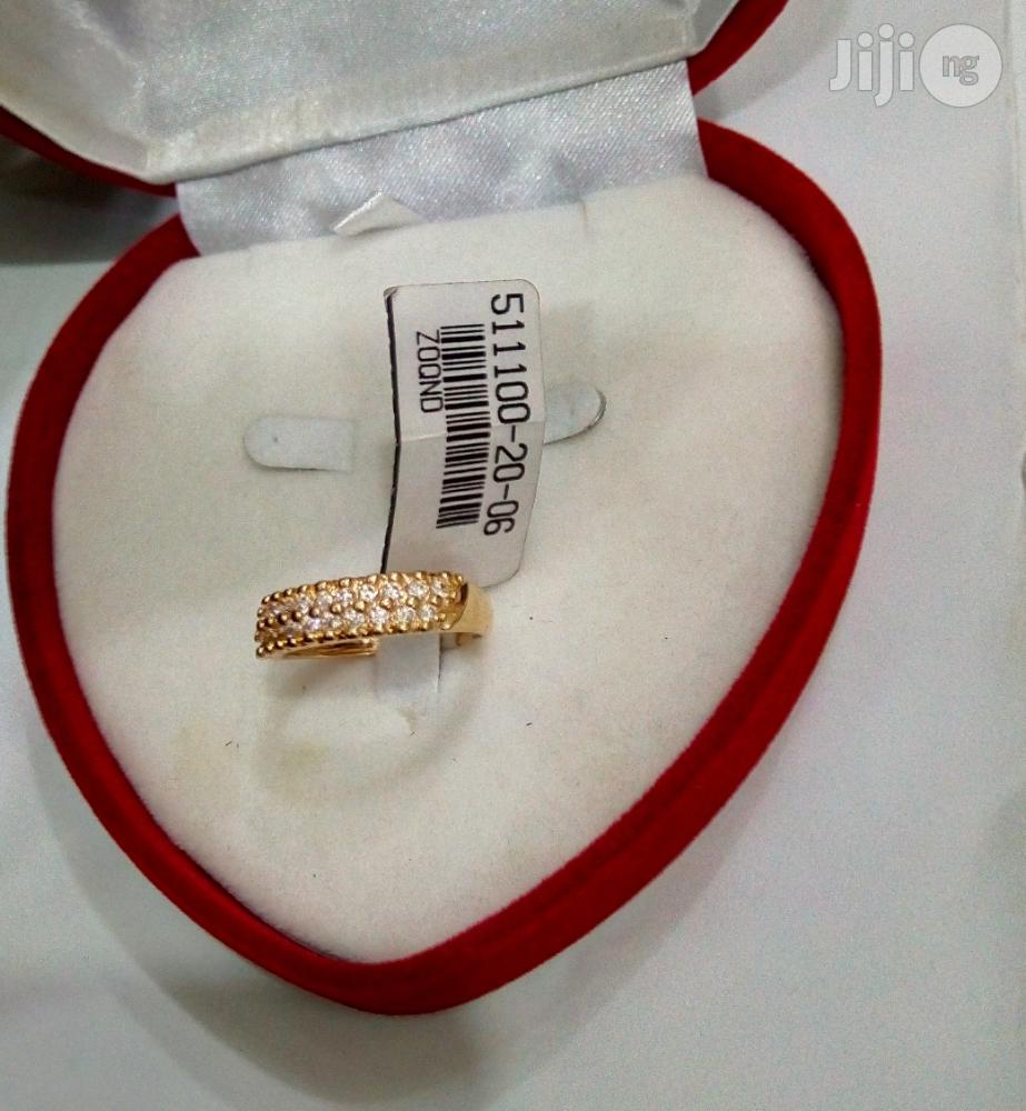Quality Romania Gold Women's Engagement Ring 205